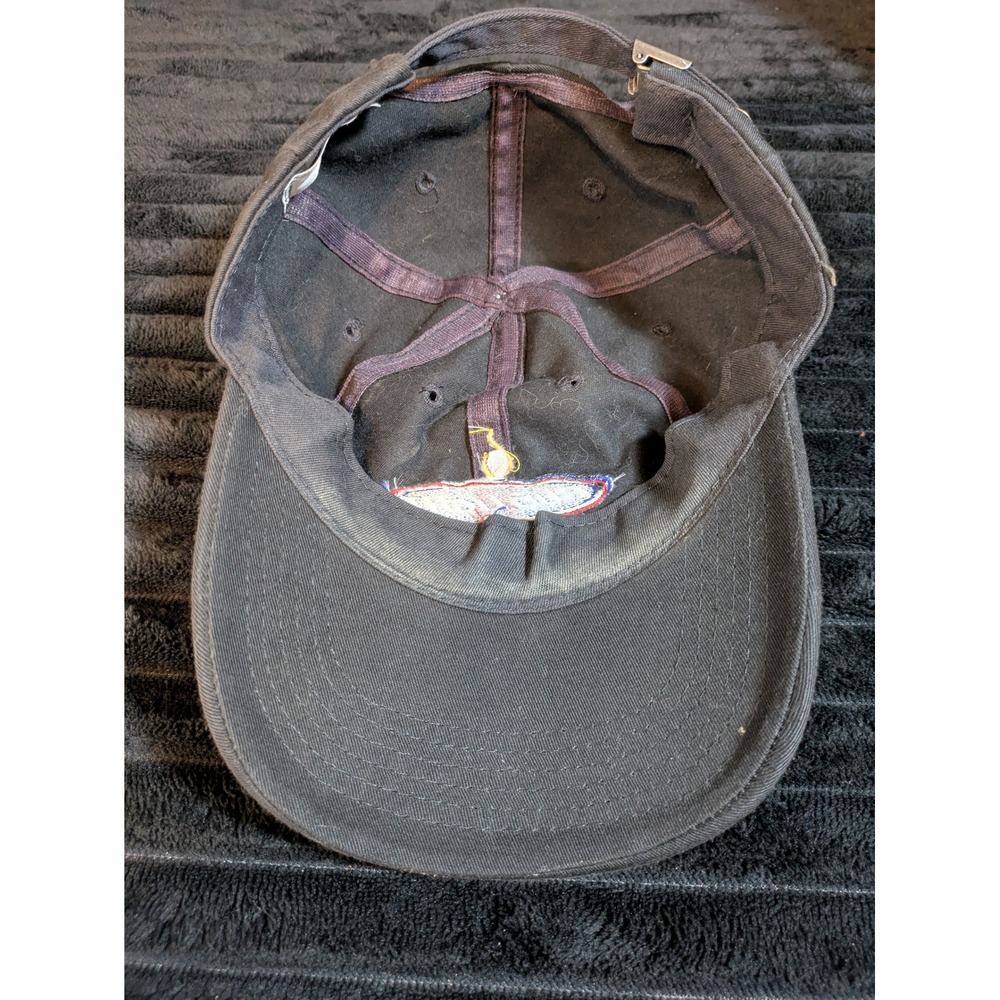 Vintage Bud Light USA Olympics Hat Black K-Products Made in USA Dad Cap - Picture 6 of 7